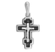 4067к подвеска-крест (Серебро)