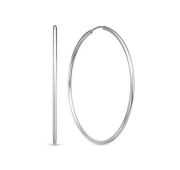 с520122/45 Серьги конго бренд Delta (Серебро)