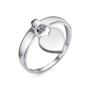 с2104344 Кольцо сердце бренд Delta (Серебро 925)