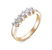 БР112380-2,72 Кольцо дорожка с бриллиантами бренд Delta (Au 585)