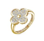 д1101547рл-3,18 Кольцо с бриллиантами бренд Delta (Au 585)