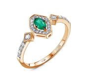 БР312531-1,81 Кольцо с изумрудом бренд Delta (Au 585)
