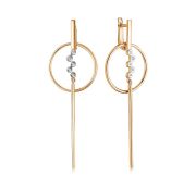 4059-210-8,35 Серьги с бриллиантами бренд Brilliant Style (Au 585)