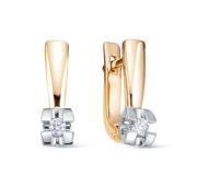 3793-210-3,27 Серьги с бриллиантами бренд Brilliant Style (Au 585)
