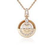 03-3463-06-401-1111 Подвеска знак зодиака близнец бренд Platina (Au 585)