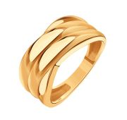 Т10001Б413 Кольцо без вставок бренд Karatov (Au 585)