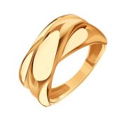 Т10001Б418 Кольцо без вставок бренд Karatov (Au 585)
