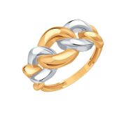 Т14001Б353 Кольцо без вставок бренд Karatov (Au 585)