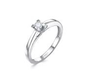 1-503-20-2,09 Кольцо помолвочное с бриллиантом бренд Первая Бриллиантовая Компания (Au 585)