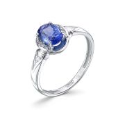 01-4523/2-1,86 Кольцо с сапфиром (Au 585)