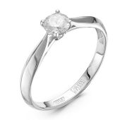 01-1230-1,86 Кольцо помолвочное с бриллиантом (Au 585)