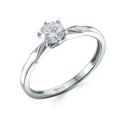 01-4265-2,1 Кольцо помолвочное с бриллиантом (Au 585)