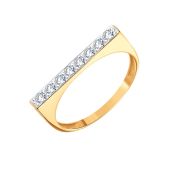 Т14201Б341 Кольцо дорожка бренд Karatov (Au 585)