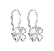 90-62-0469-00 Серьги детские цветок (Серебро 925)