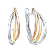 90-62-0137-1-00 Серьги без вставок (Серебро 925)