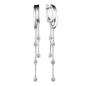 02-3217/00СВ-00 Серьги с фианитами бренд Алькор (Серебро 925)