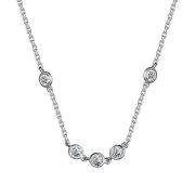 06-3224/00СВ-00 Колье с фианитами бренд Алькор (Серебро 925)