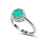 2112720235cb20 Кольцо с цирконием (Серебро 925)