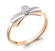 кольцо помолвочное с бриллиантами