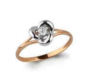 кольцо с фианитами