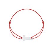 00070330-6 Браслет крест красная нить (Серебро 925)