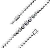 Б/210-220-10,64 Браслет с бриллиантами бренд Bellissima (Au 585)