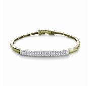 Б/352-320-7,36 Браслет с бриллиантами бренд Bellissima (Au 585)