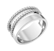 0101671-00775 Кольцо с фианитами бренд Pokrovsky (Серебро 925)
