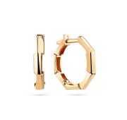 002-0629-0000-010 Серьги конго бренд Carlin (Au 585)