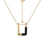 006-0033-0005-012 Колье с фианитами бренд Carlin (Au 585)