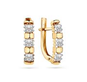 002-0573-0001-011 Серьги дорожка бренд Carlin (Au 585)