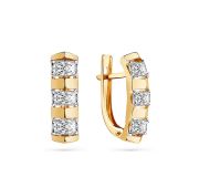 002-0574-0001-011 Серьги дорожка бренд Carlin (Au 585)