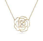 006-0040-0001-011 Колье с фианитом бренд Carlin (Au 585)