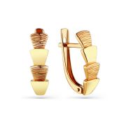 002-0577-0000-010 Серьги без вставок бренд Carlin (Au 585)