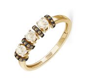 11-2875-9200-2,24 Кольцо с бриллиантами бренд Kabarovsky (Au 585)