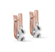 12-01699-1000-3,46 Серьги с бриллиантами бренд Kabarovsky (Au 585)