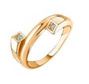 01-118232 Кольцо с фианитами бренд Sanis (Au 585)
