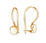 01-207626 Серьги детские без вставок бренд Sanis (Au 585)