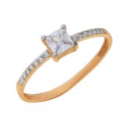 802-02291-10-00-20-00 Кольцо помолвочное (Au 585)