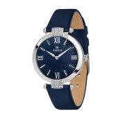 0111.2.9.81В часы серебряные женские с фианитами бренд Nika (Серебро 925)