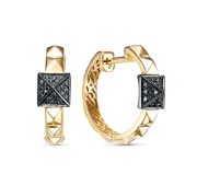 2-0257-305-6,06 Серьги конго с бриллиантами бренд Platika Jewelry (Au 585)