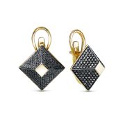 2-0483-305-6,54 Серьги с бриллиантами бренд Platika Jewelry (Au 585)