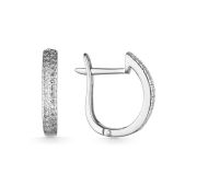 22324-200-1,8 Серьги дорожка с бриллиантами бренд Алькор (Au 585)