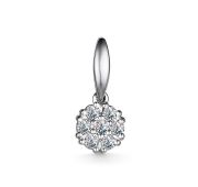 35101-200-0,54 Подвеска с бриллиантами бренд Алькор (Au 585)