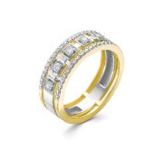 697-1320-4,8 Кольцо с бриллиантами бренд Лето (Au 585)