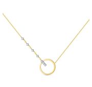 725-5320-3,28 Колье с бриллиантами бренд Лето (Au 585)