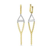 868-2320-8,24 Серьги с бриллиантами бренд Лето (Au 585)