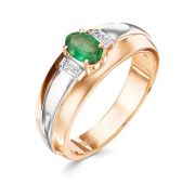 268-111-3,66 Кольцо с изкмрудом бренд Brilliant Style (Au 585)