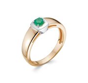 273-101-4,14 Кольцо с изумрудом бренд Brilliant Style (Au 585)