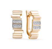 4149-210-4,69 Серьги с бриллиантами бренд Brilliant Style (Au 585)
